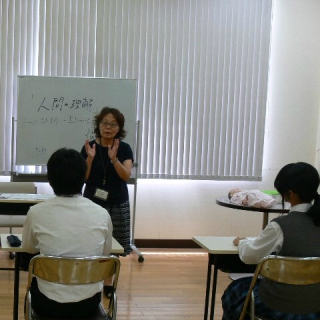 オープンカレッジ福祉科授業体験の様子